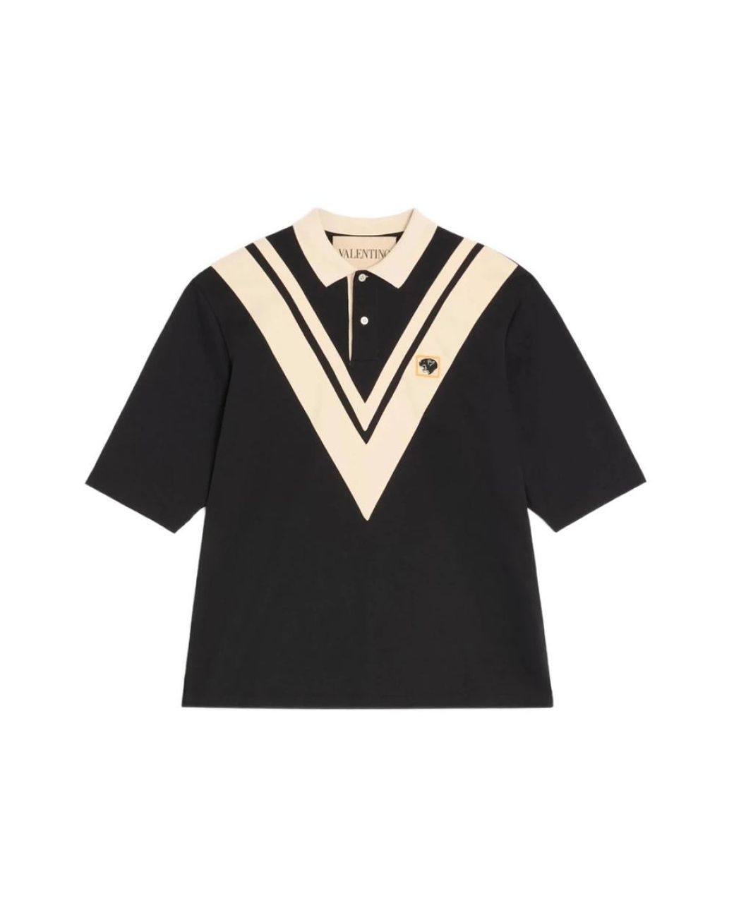 Valentino Black Polo Shirts for men