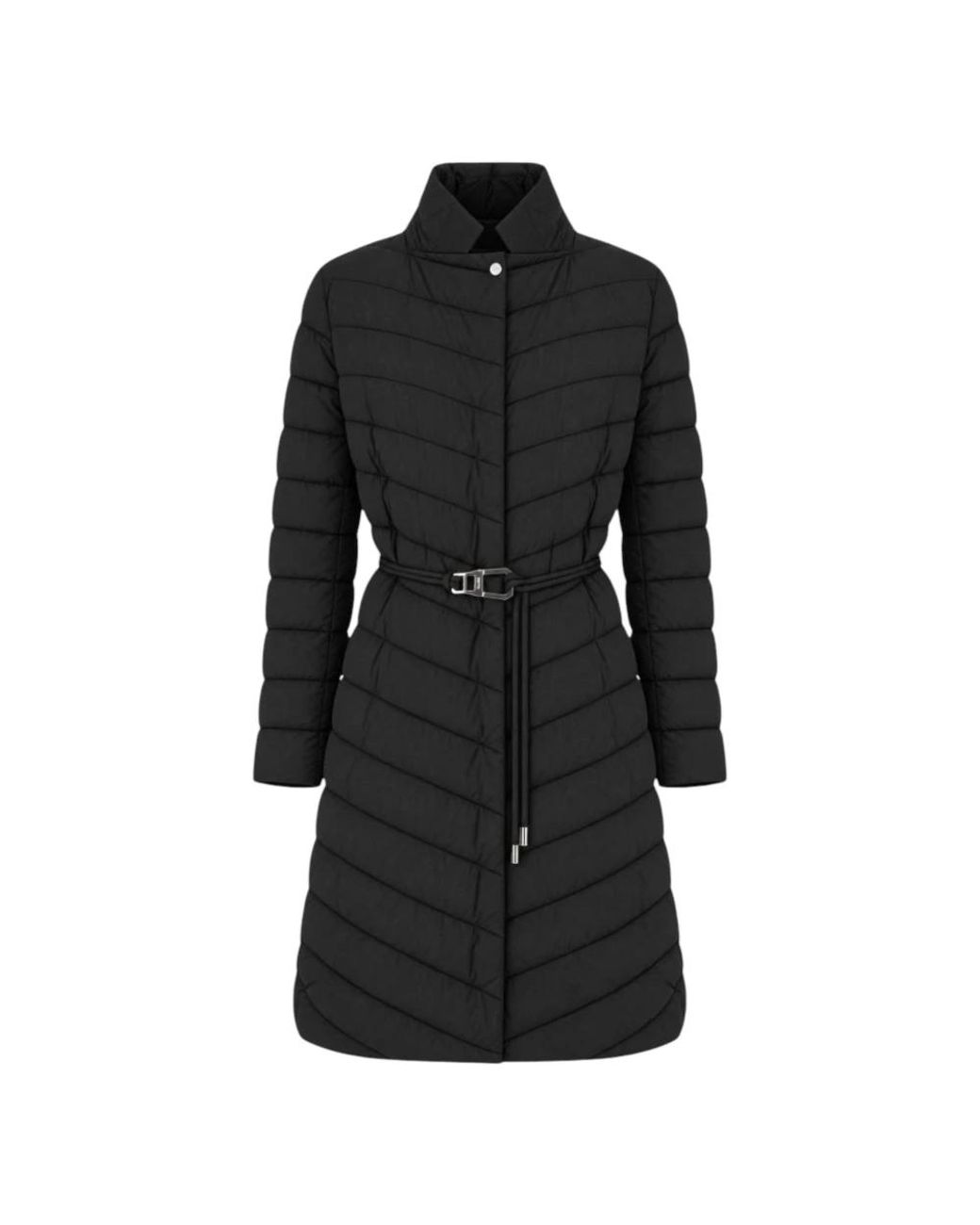 Down Coats Moorer en coloris Black
