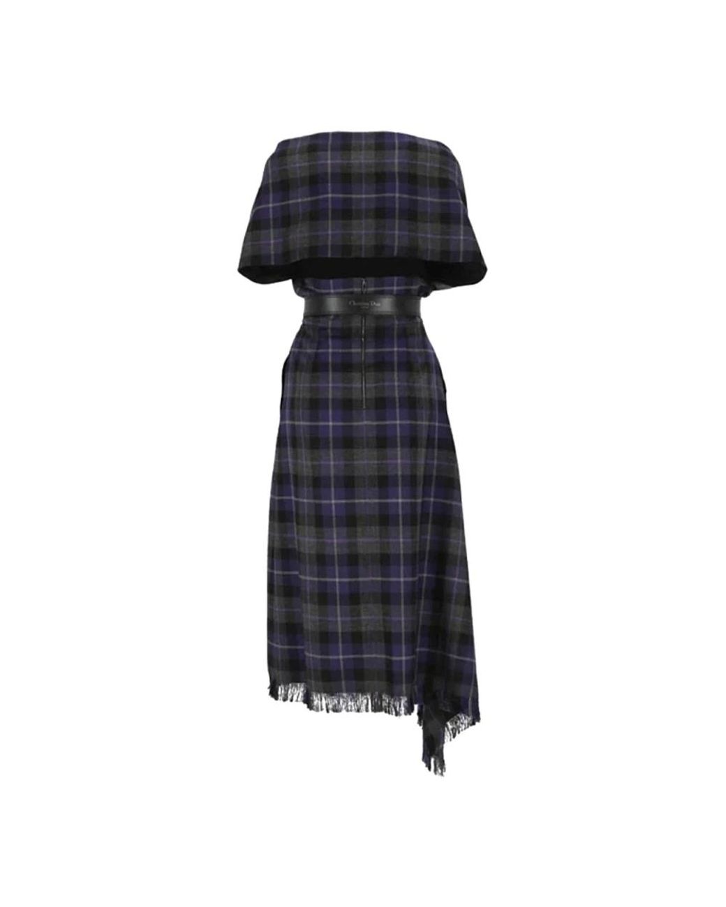 Dior Purple Midi Dresses