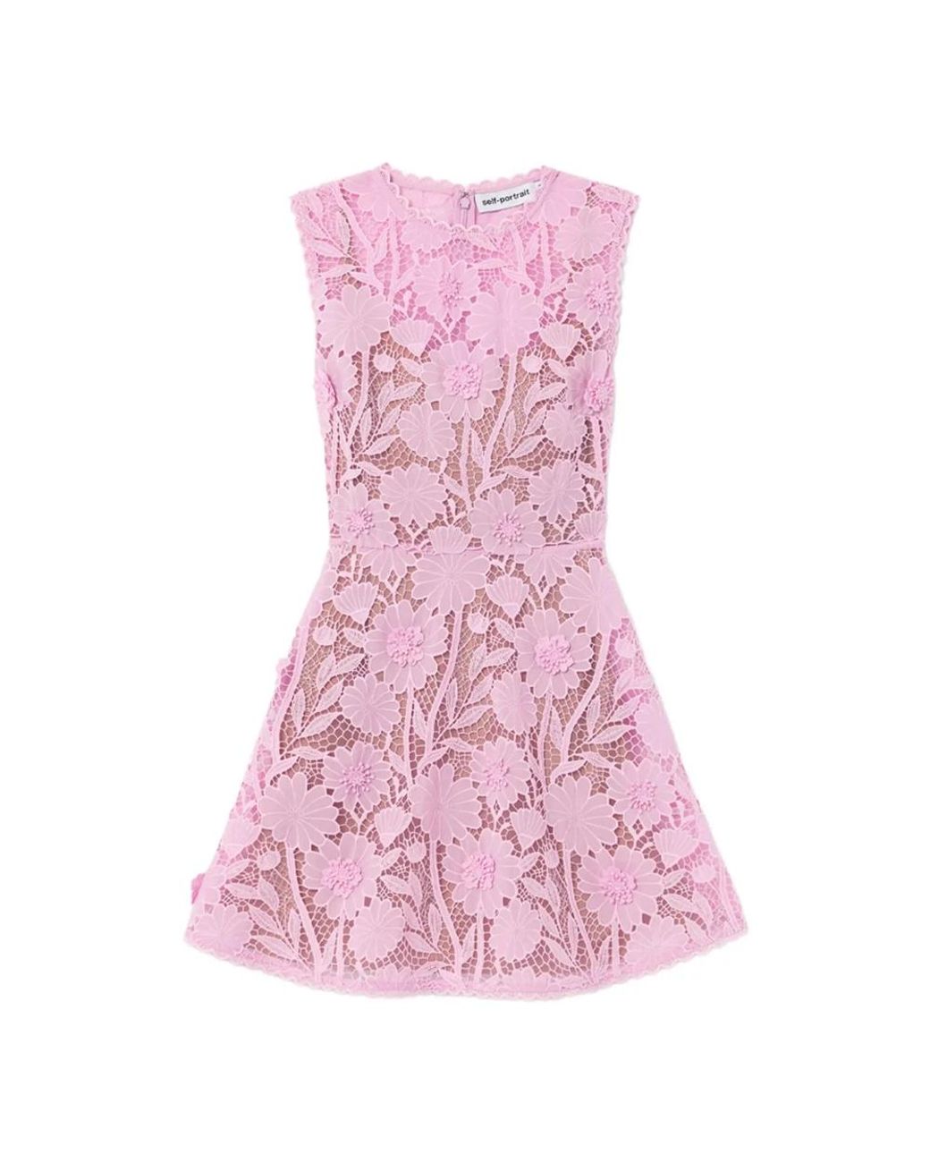 Self-Portrait Kleedjes ,Roze ,Mini Jurk in het Pink