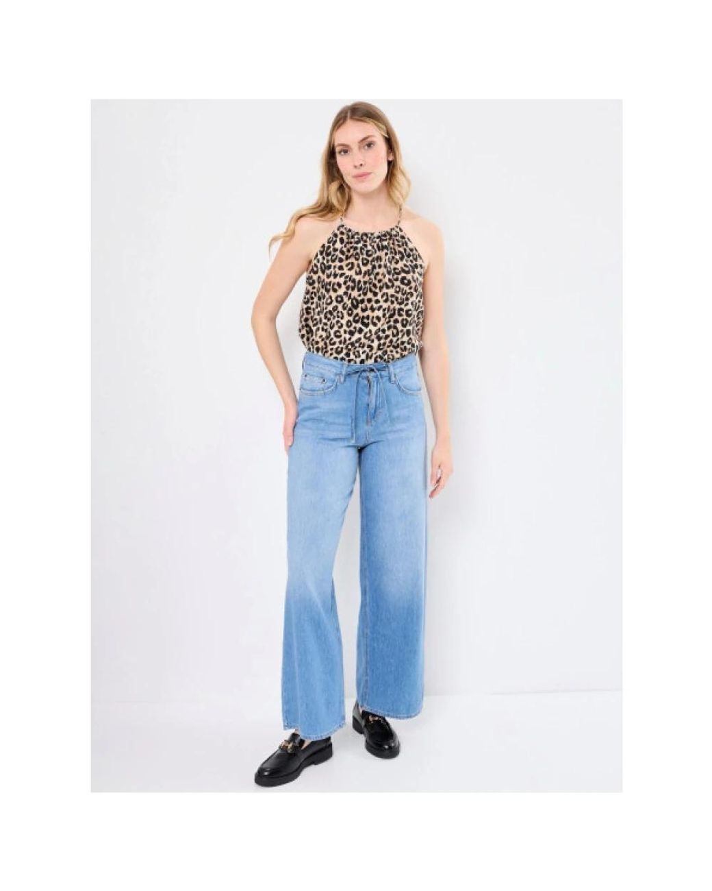 Wide Jeans Five Jeans de color Blue