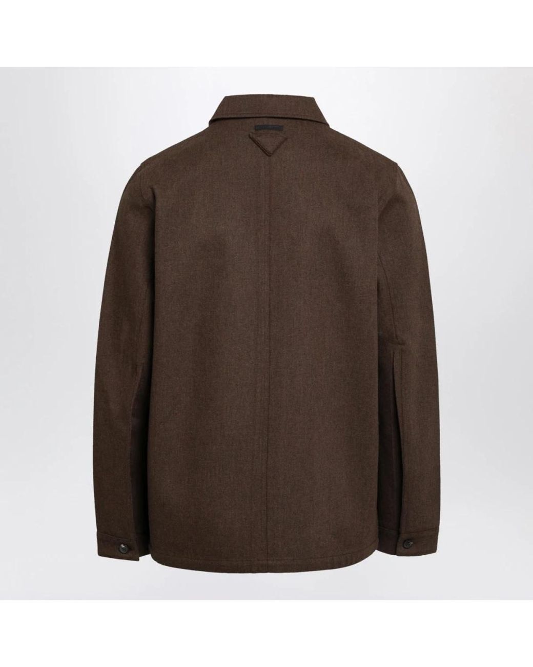 Prada Brown Light Jackets for men