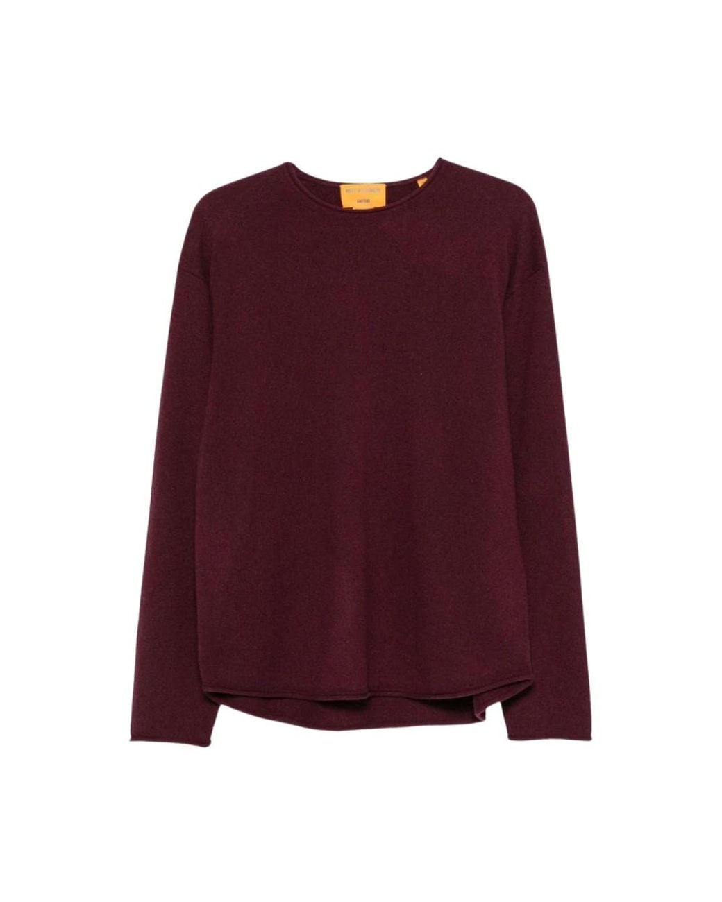Guest In Residence Purple Round-Neck Knitwear