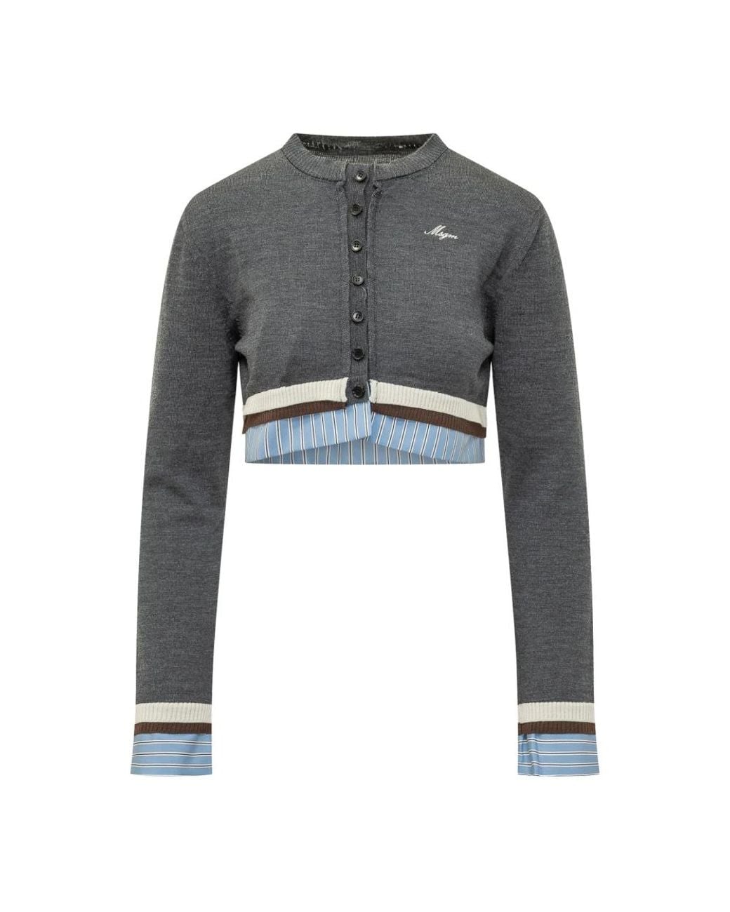 Cardigans MSGM de color Gray