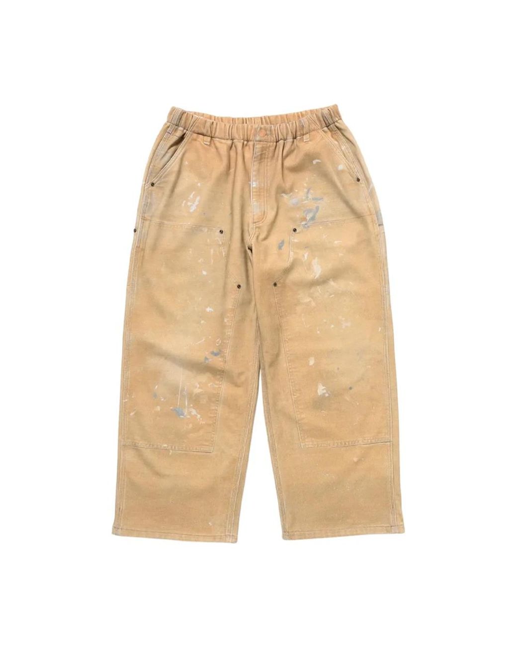 Wide Trousers Beams Plus de hombre de color Natural