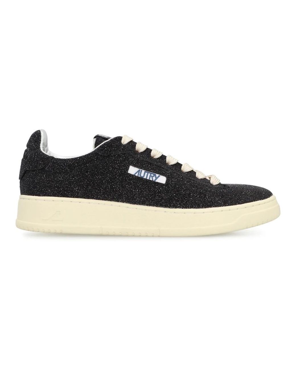 Autry Schoenen ,Zwart ,Katoen Dallas Low Sneakers in het Black