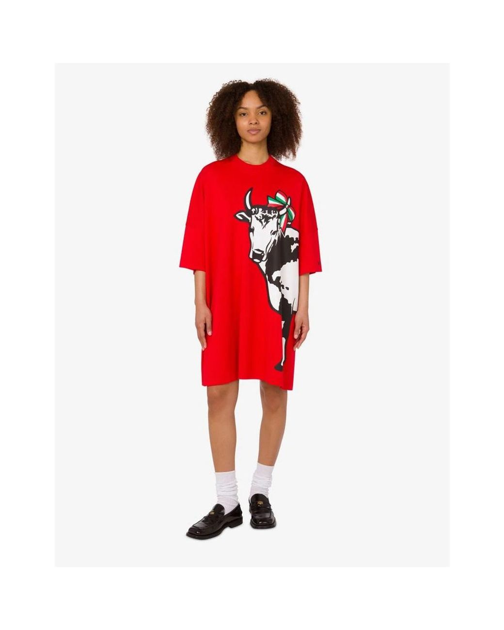 Moschino Red Short Dresses