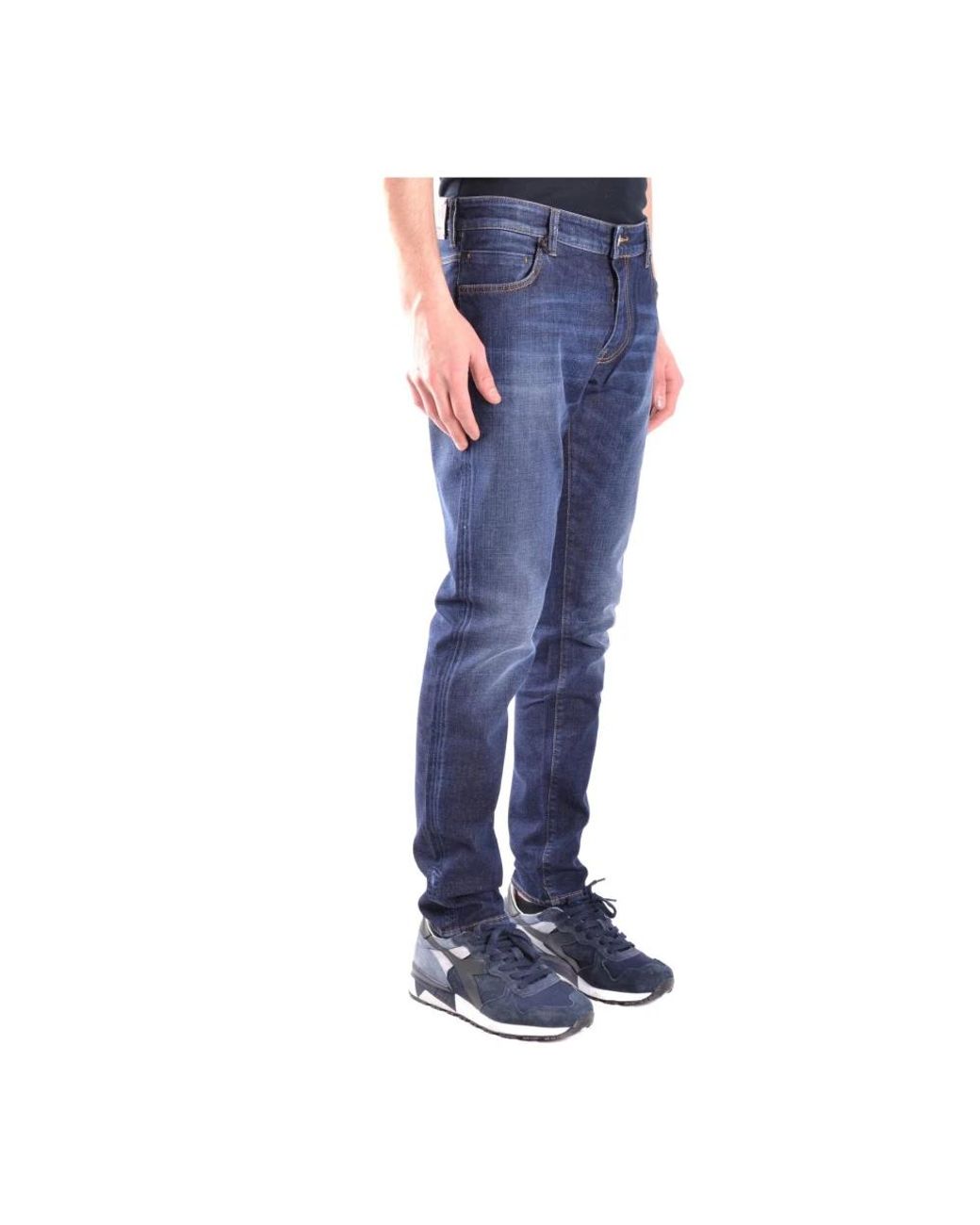 Paolo Pecora Blue Slim-Fit Jeans for men