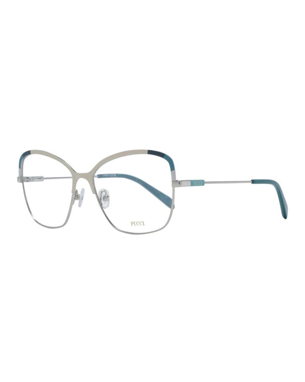 Glasses di Emilio Pucci in Metallic