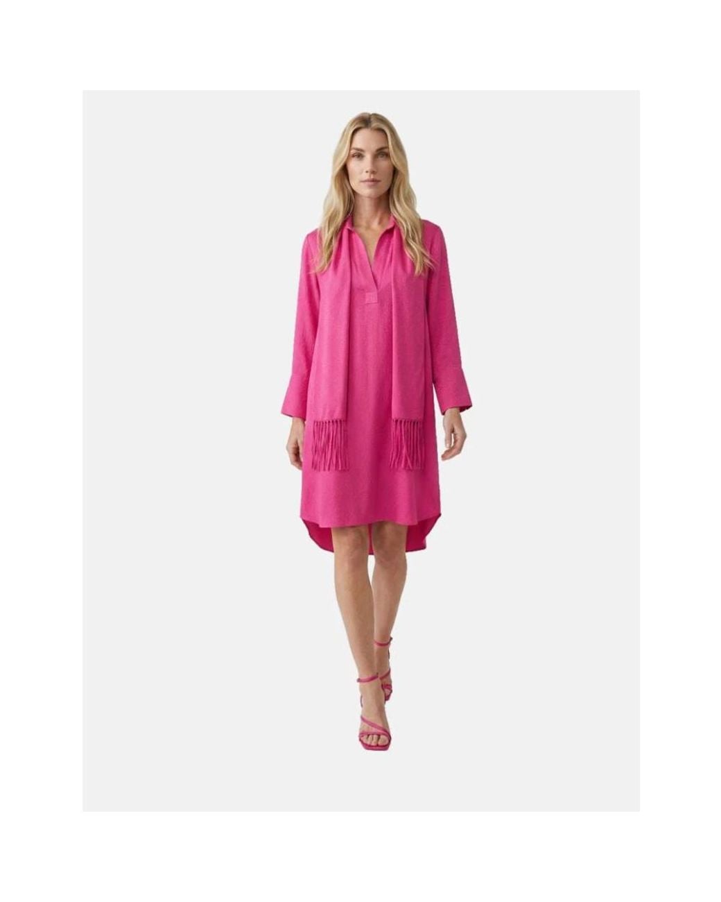 Carolina Herrera Pink Short Dresses