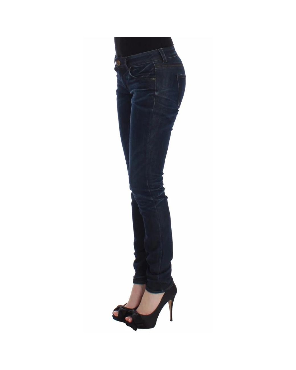 Ermanno Scervino Blue Straight Fit Jeans