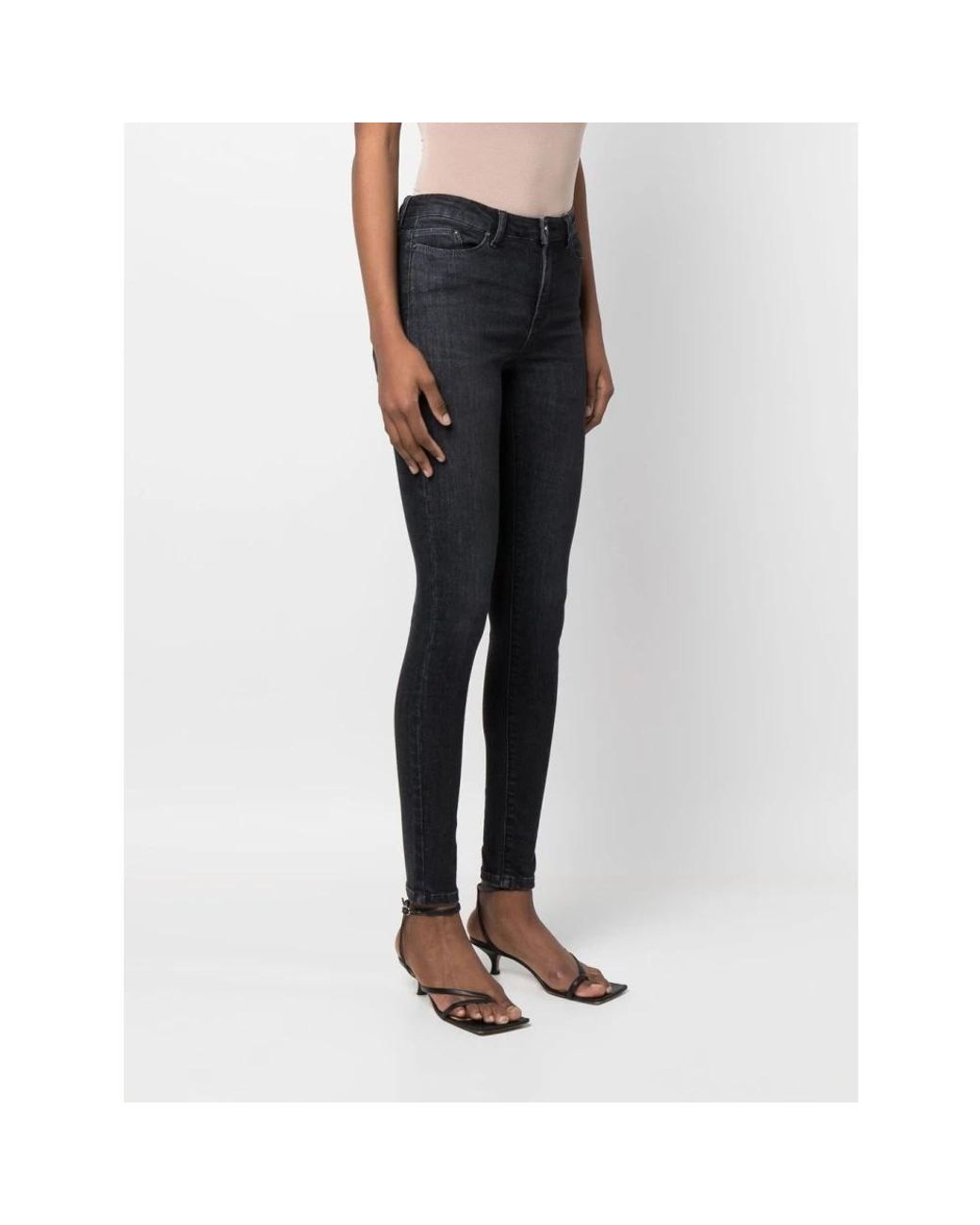 Karl Lagerfeld Black Skinny Fit Jeans