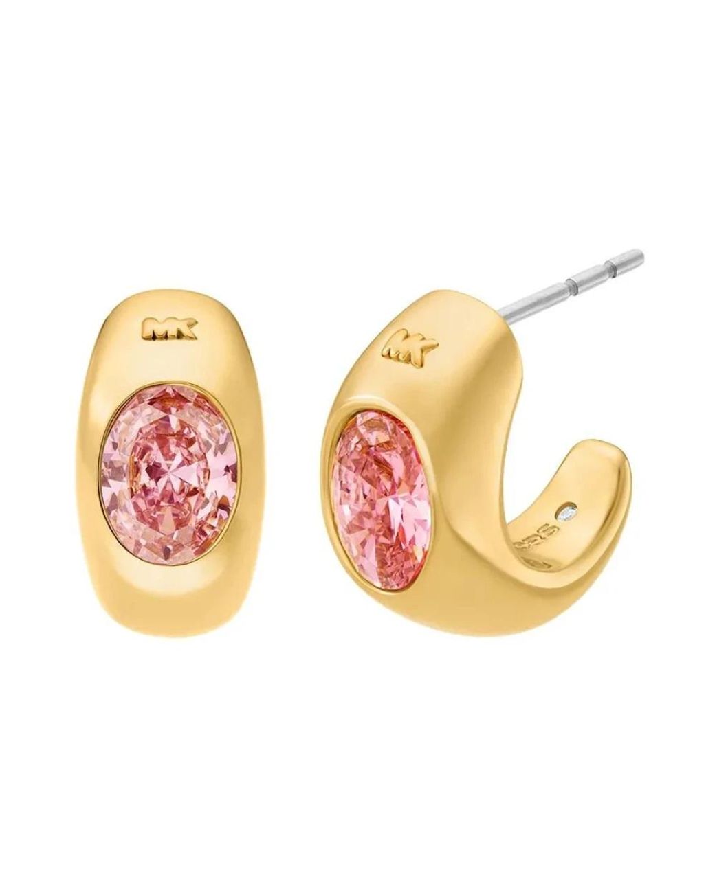Earrings di Michael Kors in Metallic
