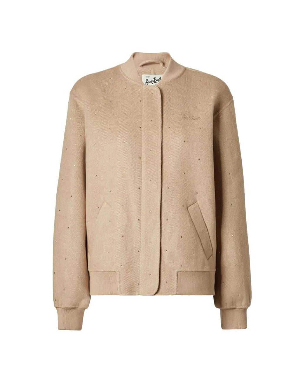 Mc2 Saint Barth Natural Bomber Jackets