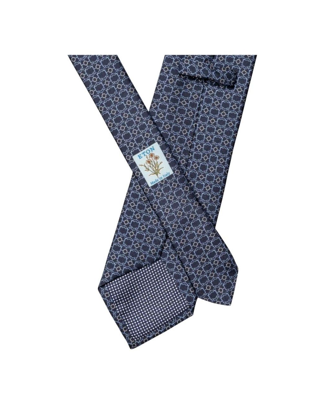 Eton of Sweden Blue Ties for men