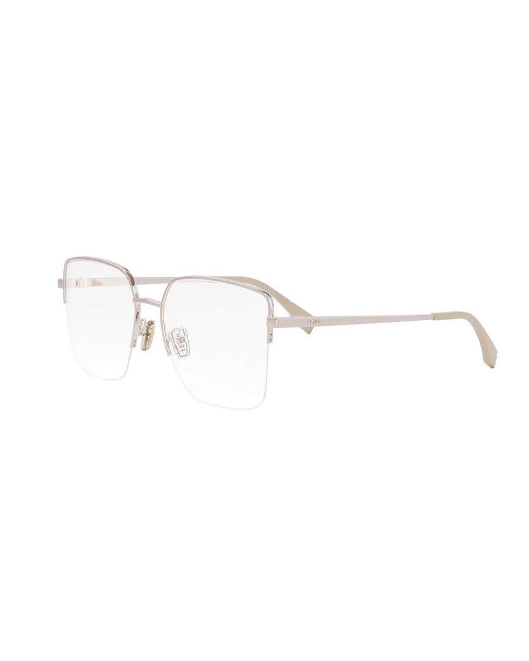 Fendi Accessoires ,Roze ,Bril in het Metallic
