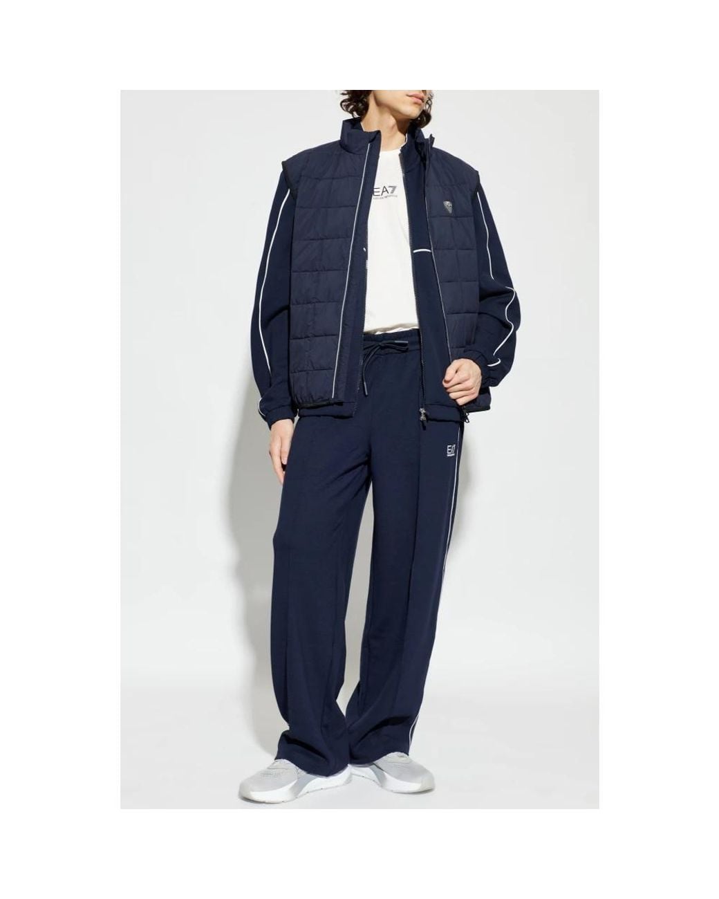 Vests EA7 pour homme en coloris Blue