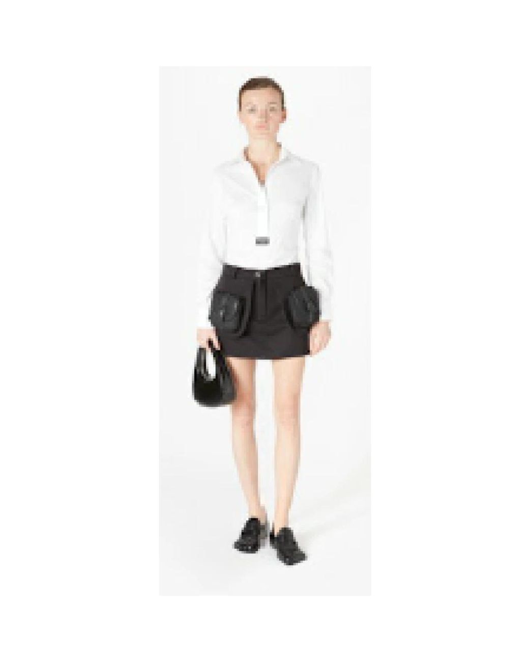 Coperni Black Short Skirts
