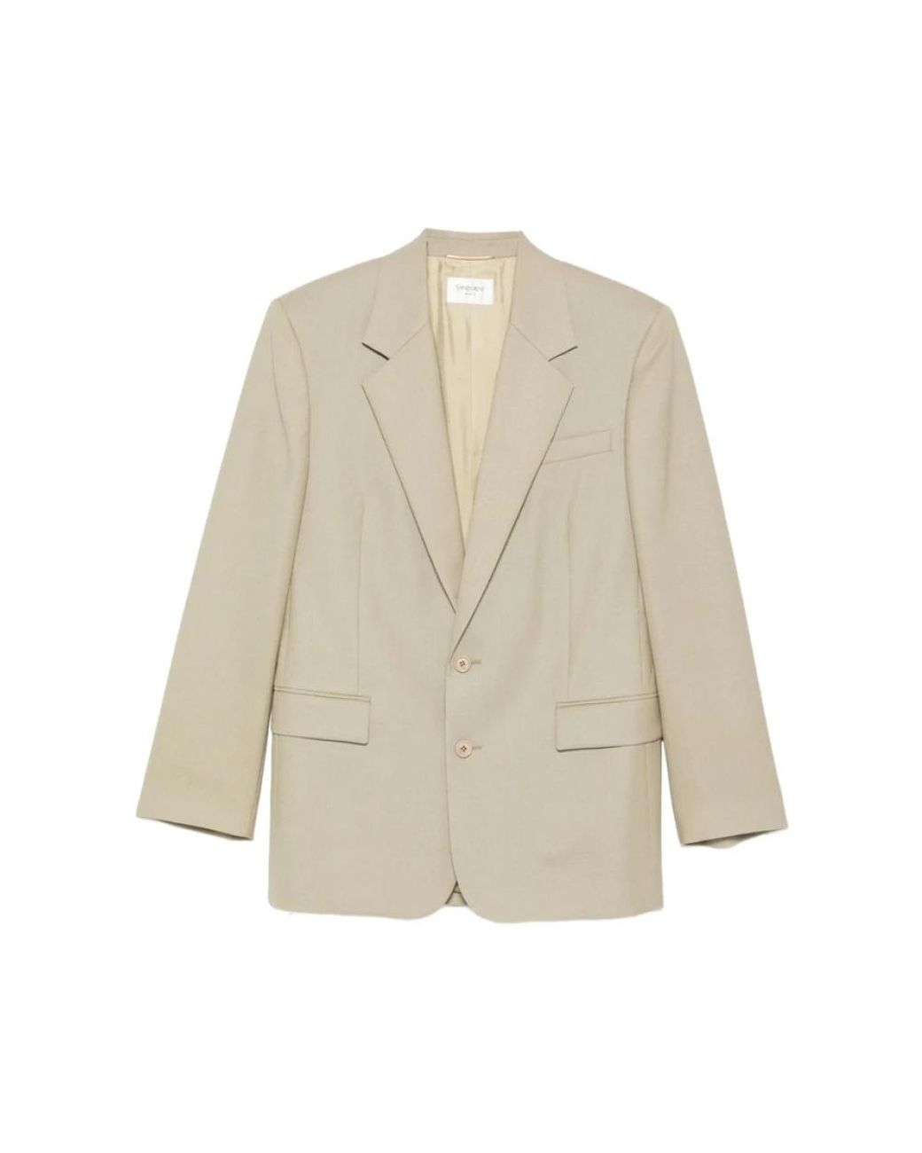 Saint Laurent Natural Blazers
