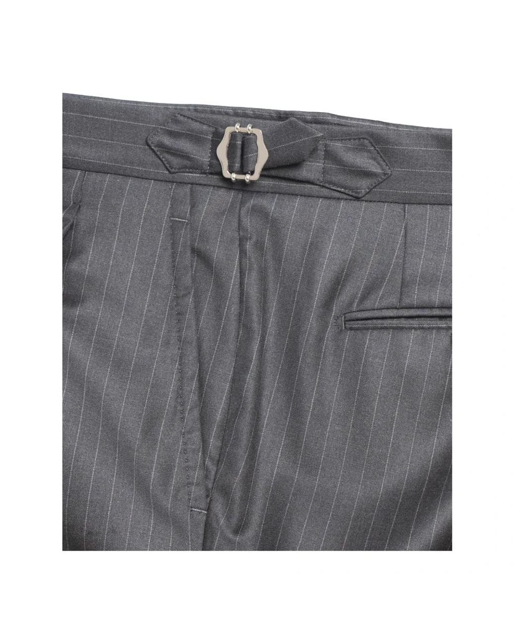 Franzese Collection Gray Double Breasted Suits for men