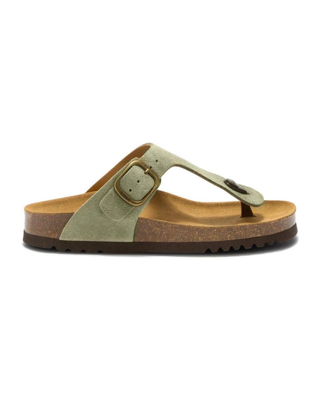 Scholl Green Flip Flops