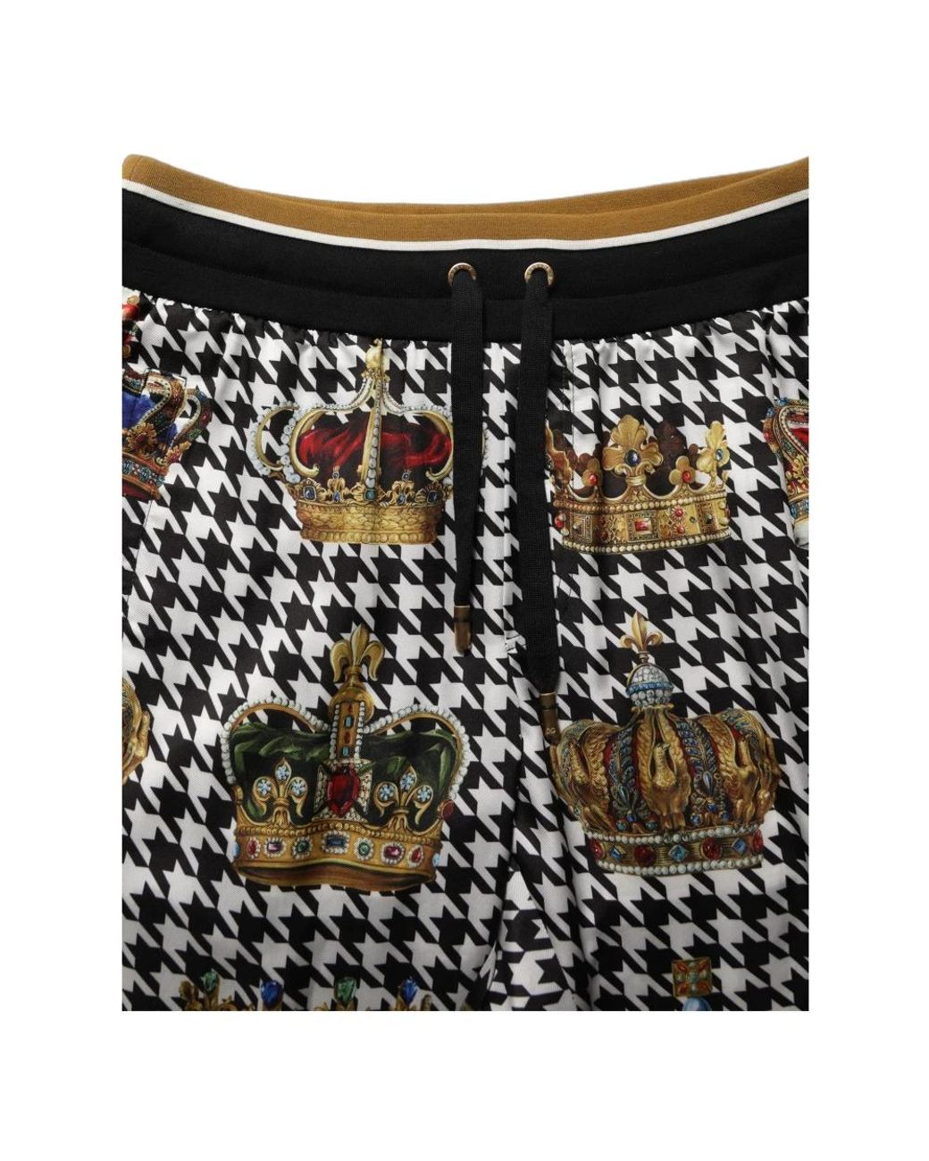Dolce & Gabbana Black Sweatpants for men