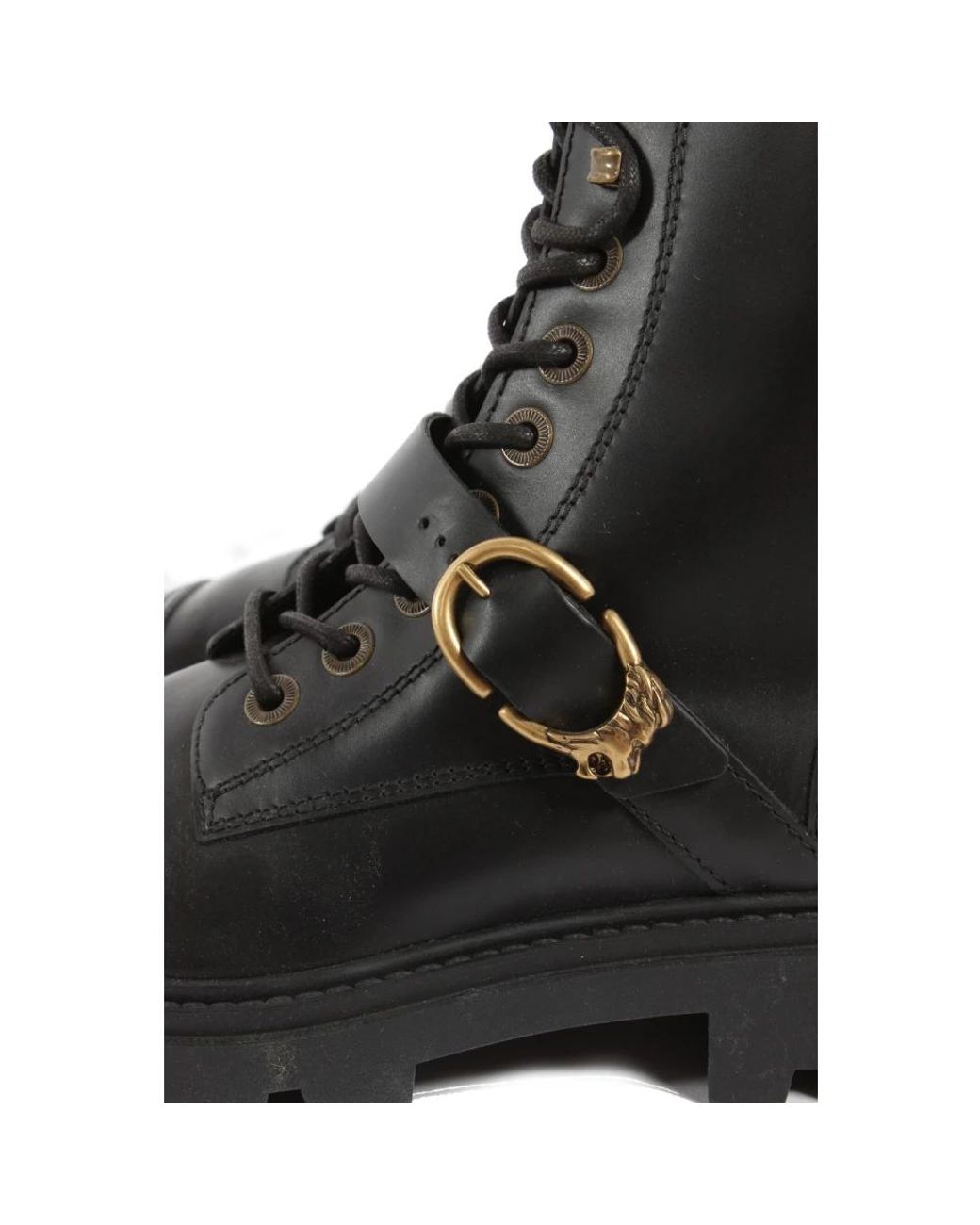 Tod's Black Lace-Up Boots