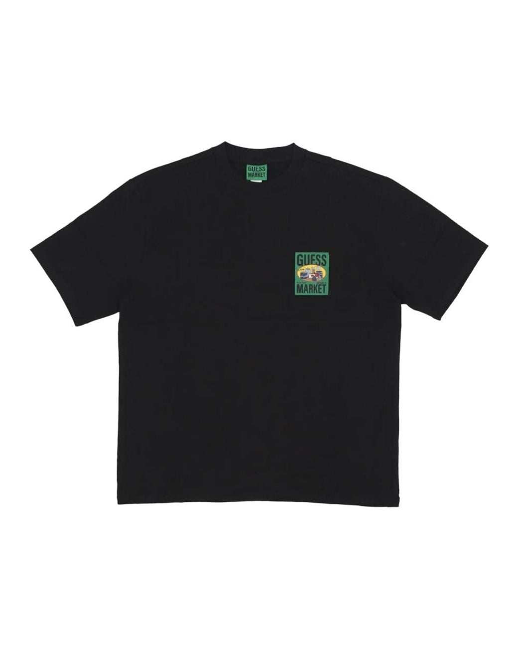 Guess Black T-Shirts for men