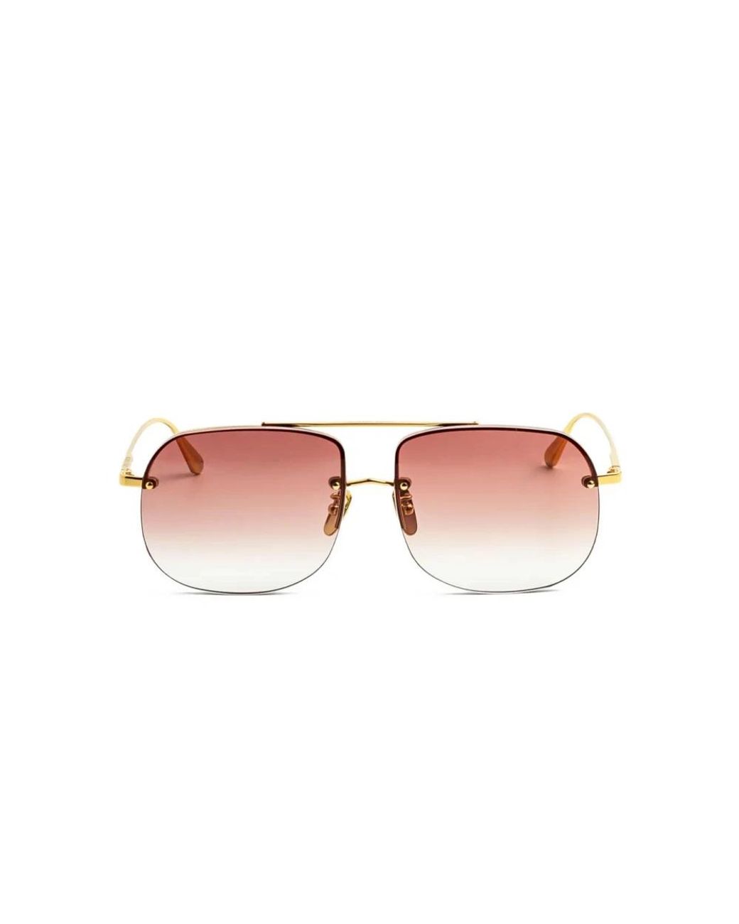 Linda Farrow Pink Sunglasses