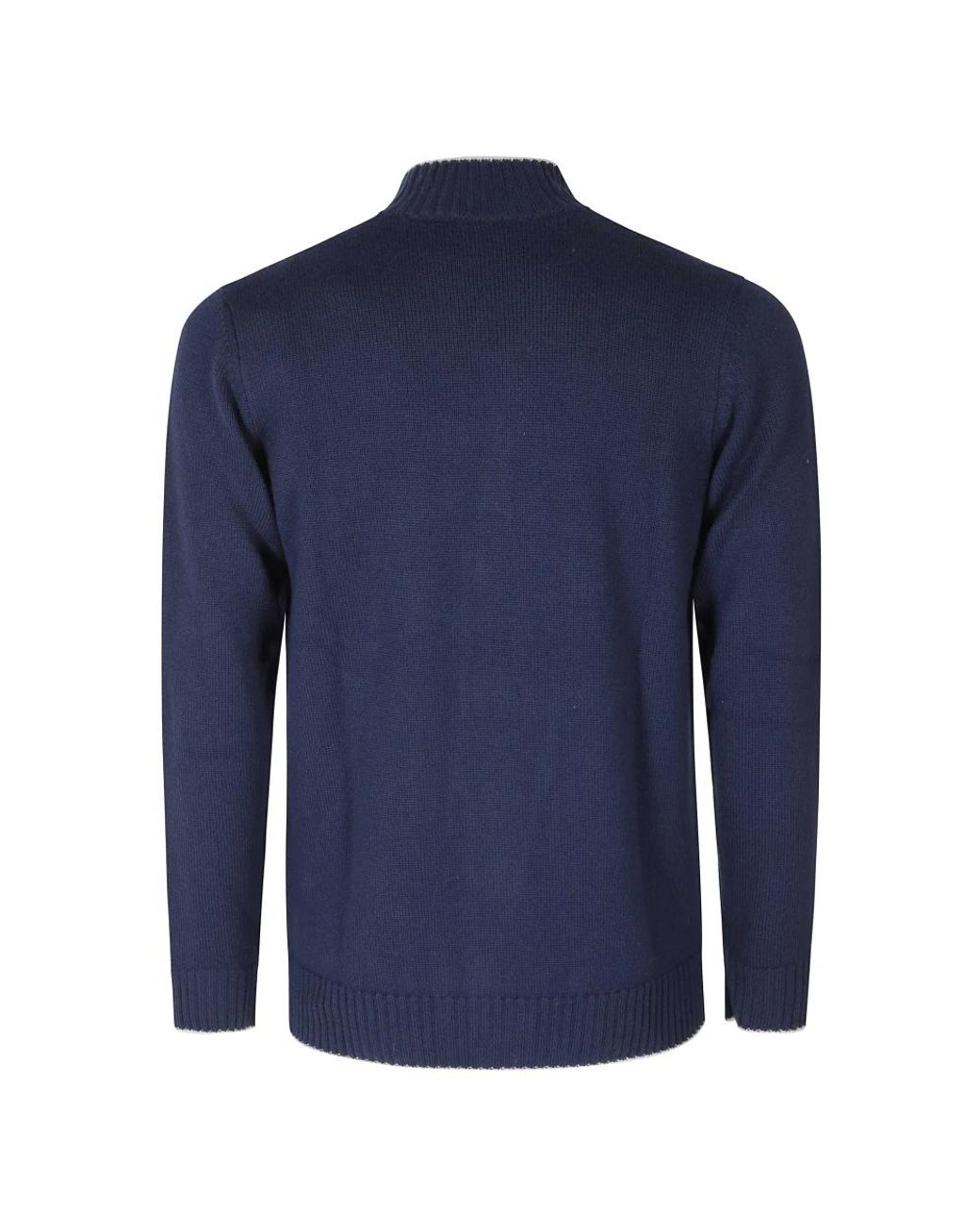 Cardigans Eleventy de hombre de color Blue