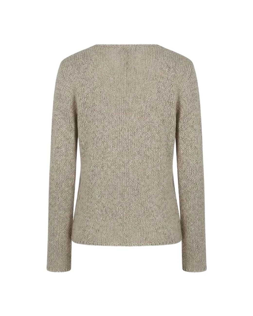 The Row Gray Cashmere Knitwear