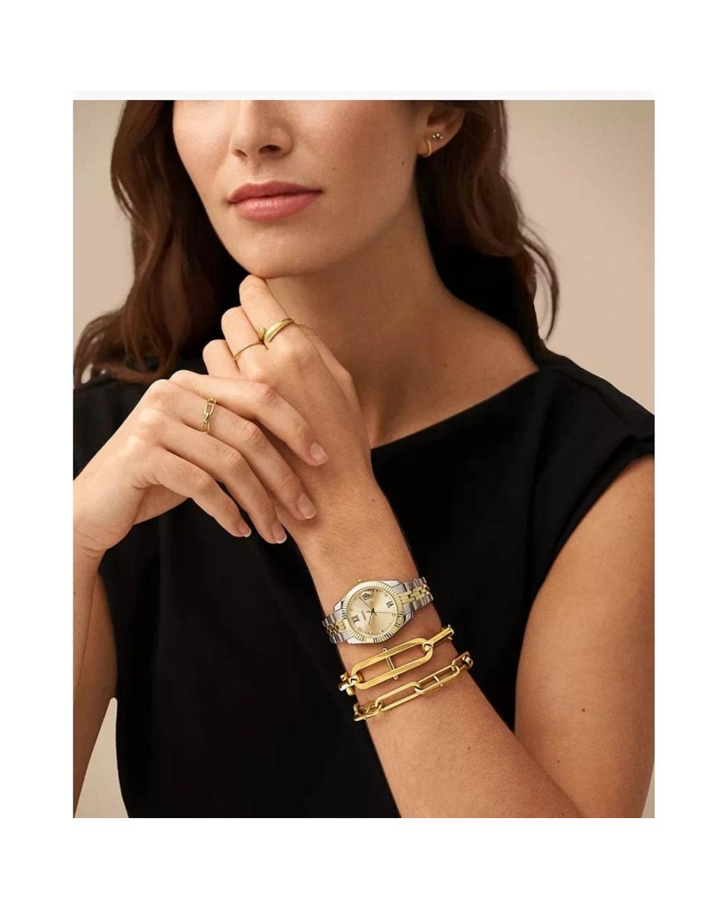 Fossil Metallic Watches