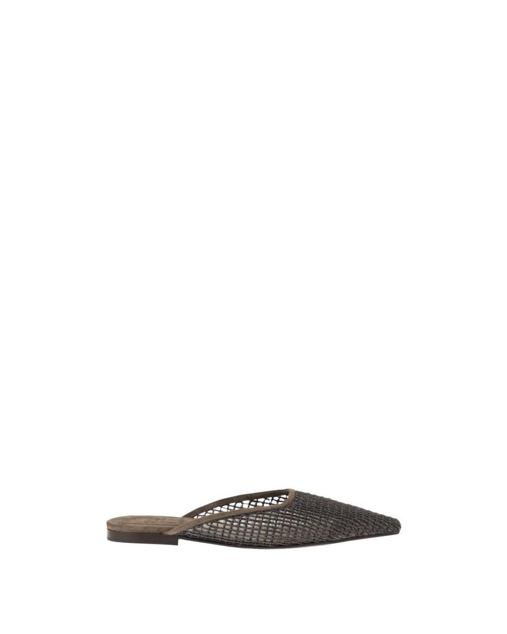 Brunello Cucinelli Black Mules
