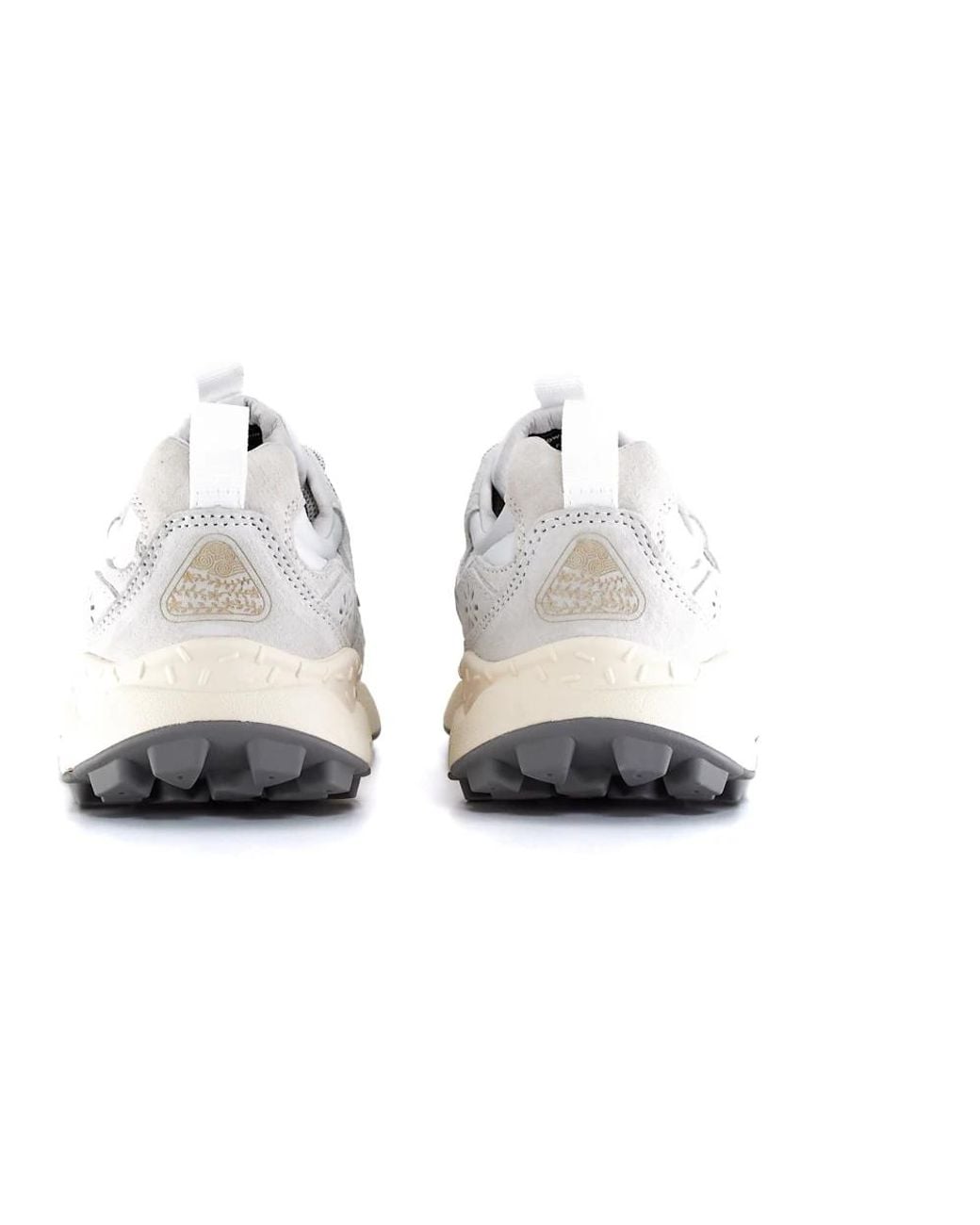 Flower Mountain White Sneakers for men