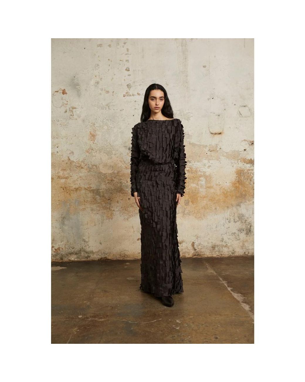 Cortana Black Maxi Skirts