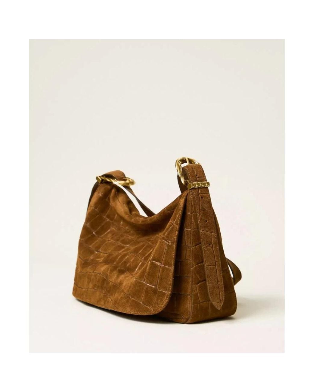 Twinset Brown Shoulder Bags