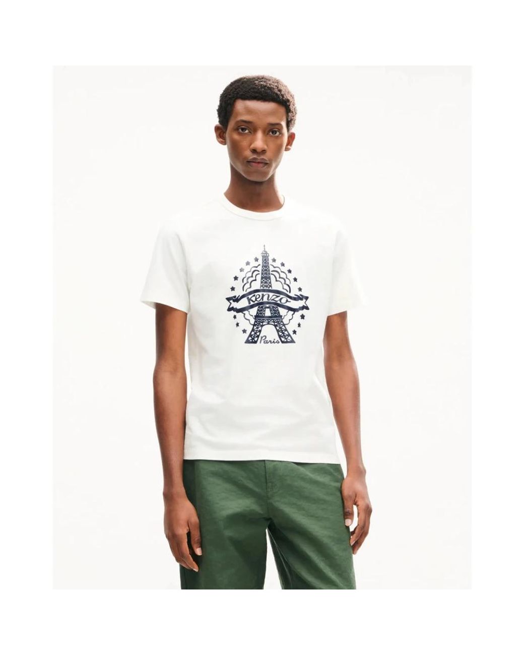 KENZO White T-Shirts for men