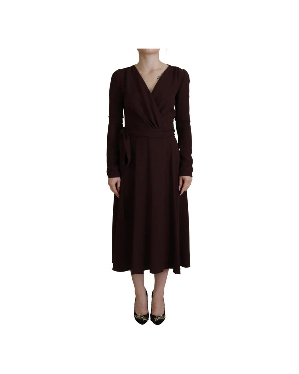 Dolce & Gabbana Black Midi Dresses