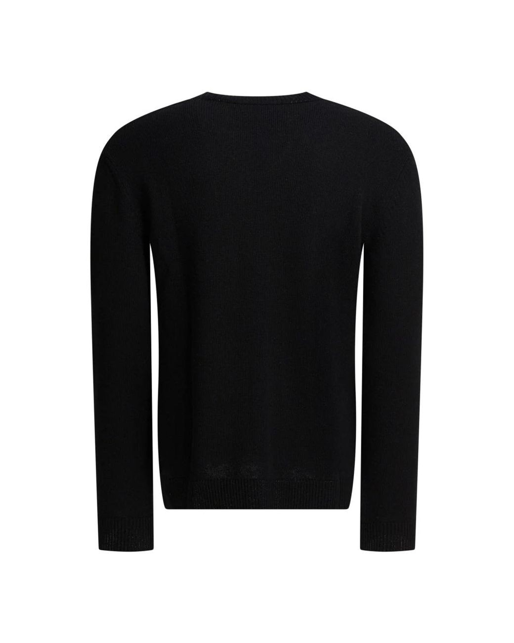 Valentino Black Round-Neck Knitwear for men