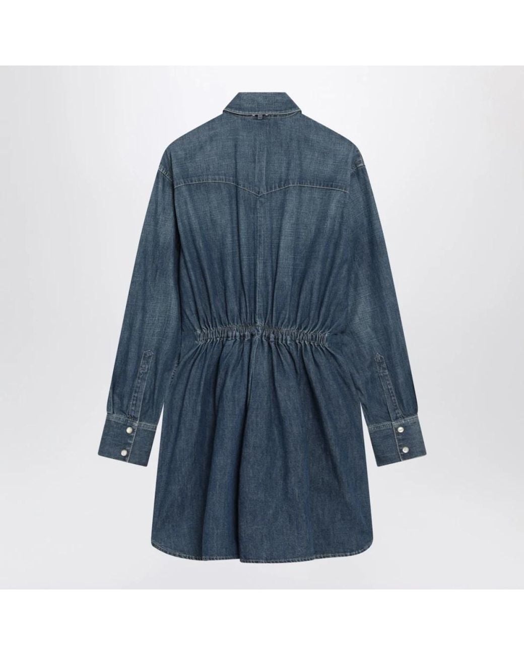 Valentino Garavani Blue Shirt Dresses