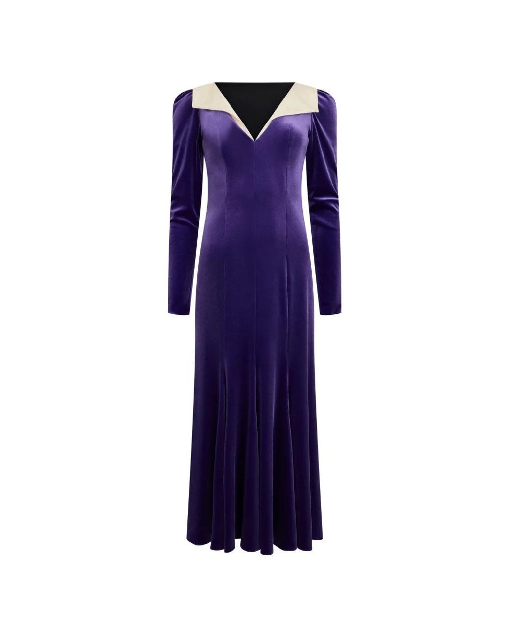 Philosophy Di Lorenzo Serafini Purple Maxi Dresses