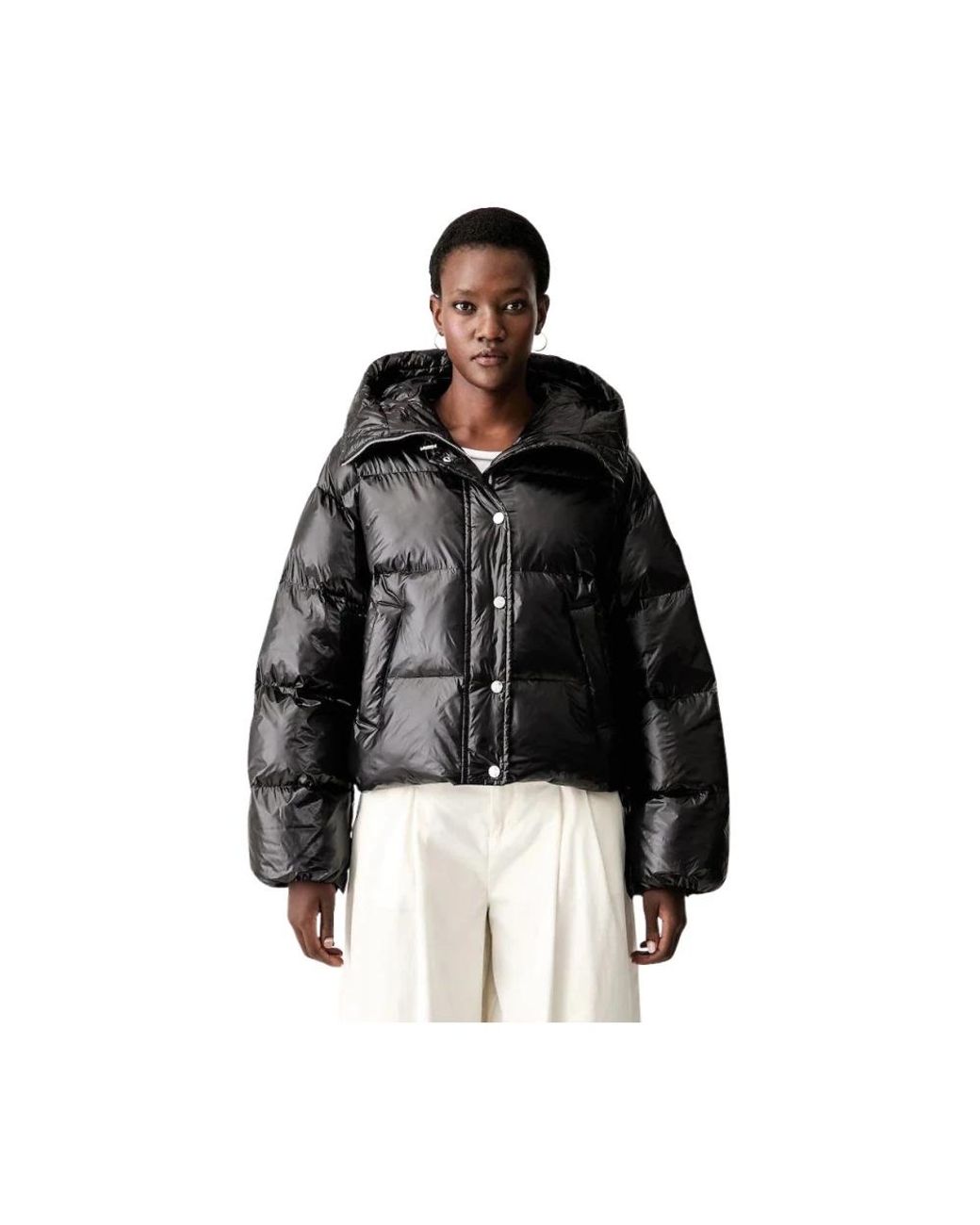 Pinko Black Winter Jackets