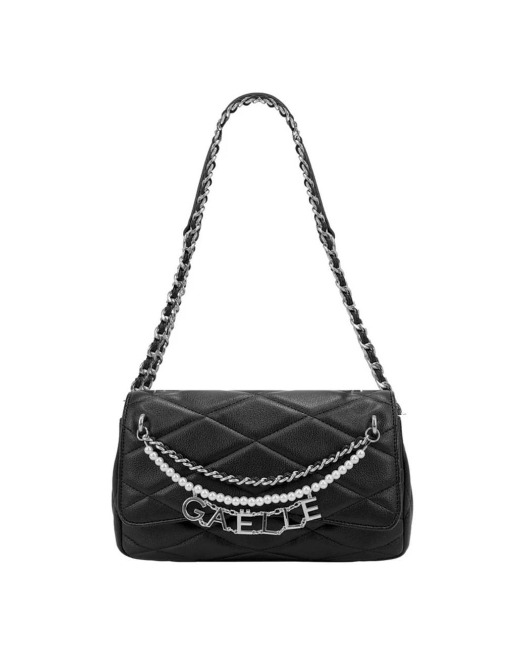 Gaelle Paris Black Cross Body Bags
