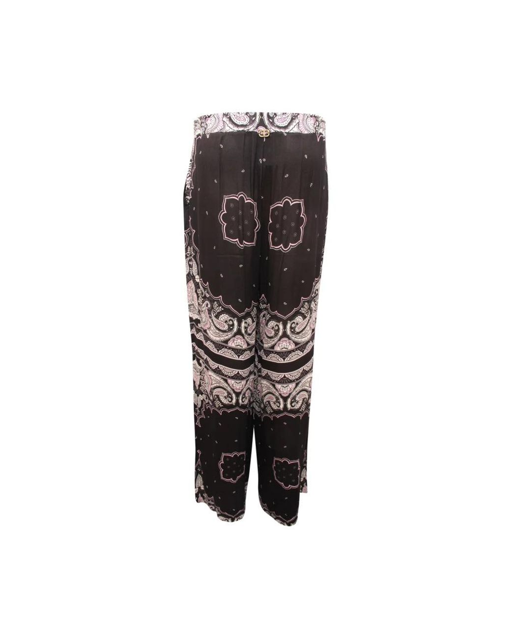 Twinset Black Wide Trousers