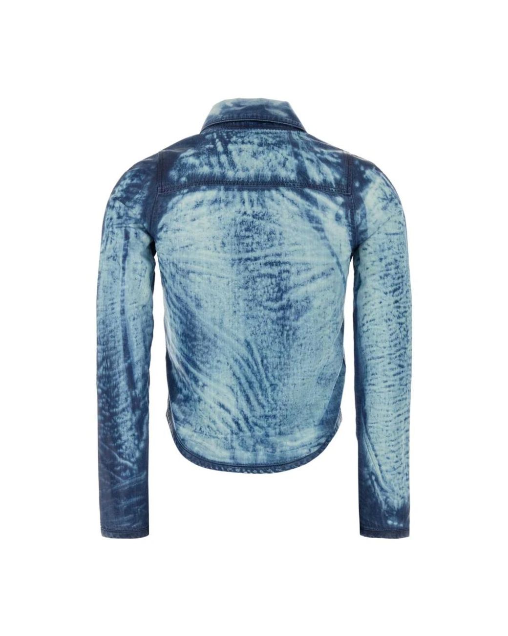 DIESEL Blue Denim Shirts