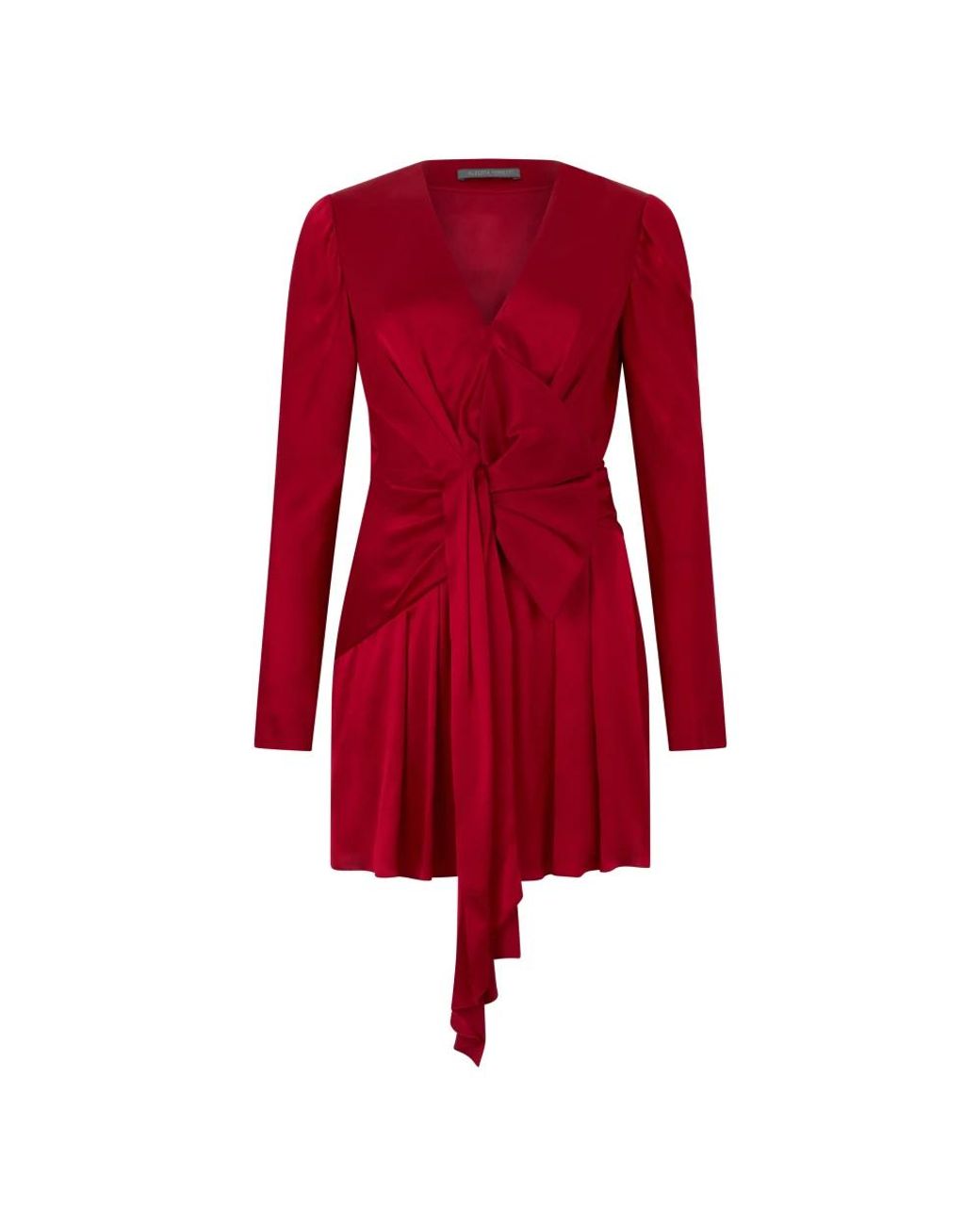 Alberta Ferretti Red Short Dresses