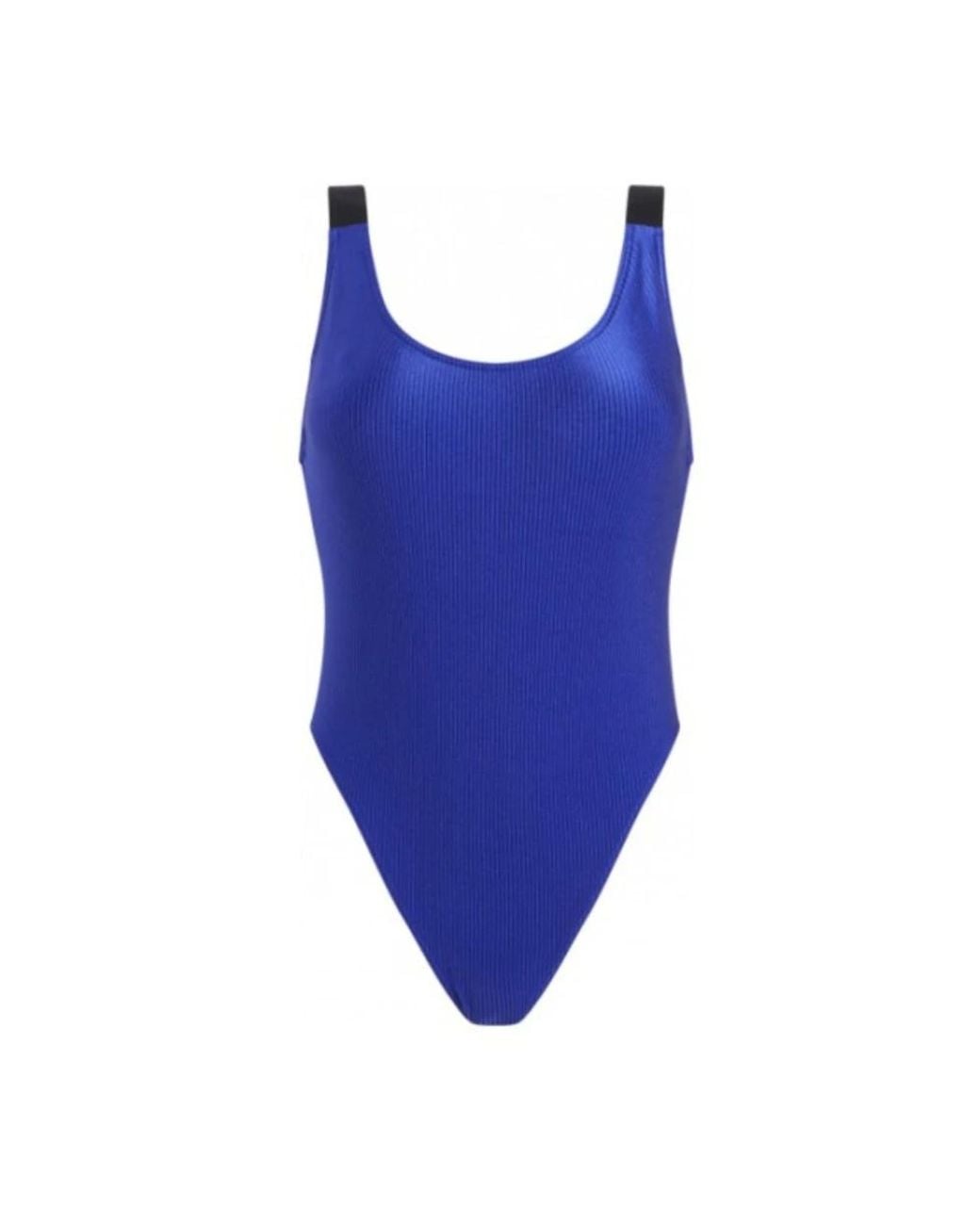 Calvin Klein Badmode ,Blauw ,Scoop Back Badpak Uit Één Stuk in het Blue