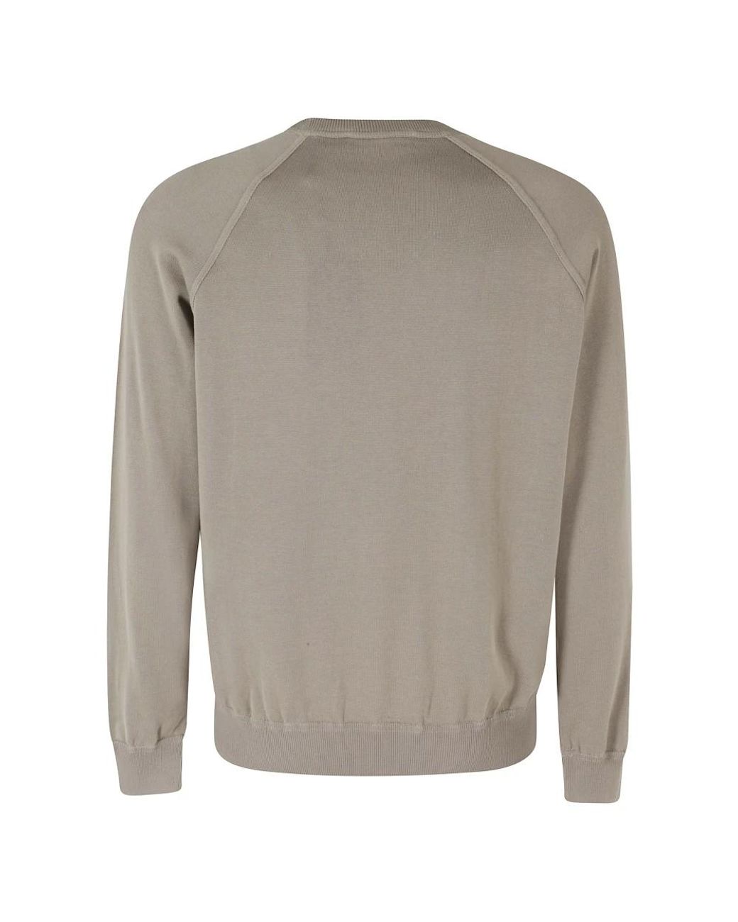 FILIPPO DE LAURENTIIS Gray Round-Neck Knitwear for men