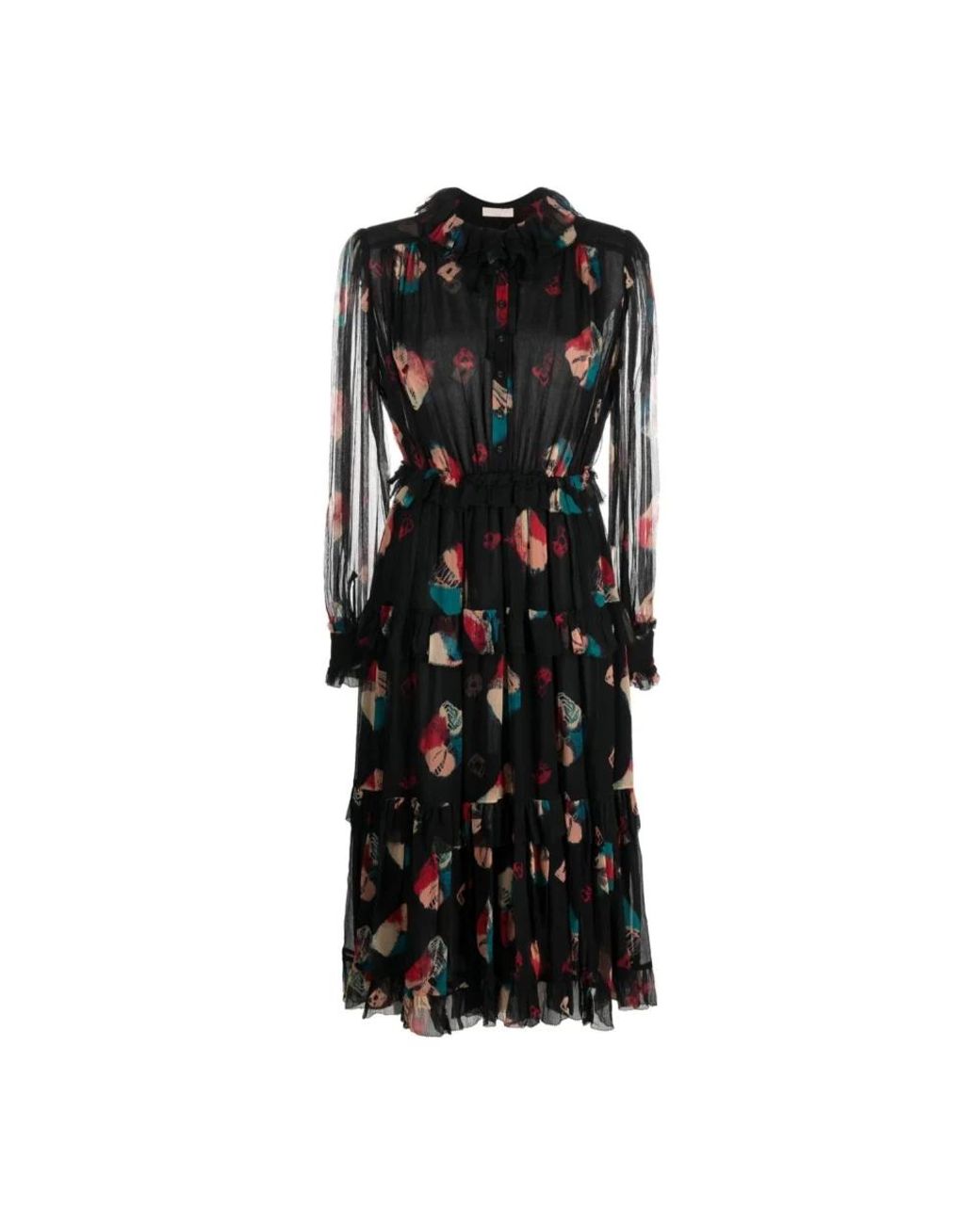 Ulla Johnson Black Midi Dresses