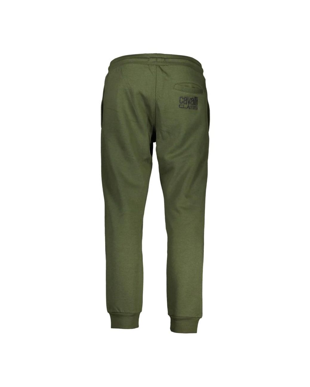 Roberto Cavalli Green Sweatpants for men